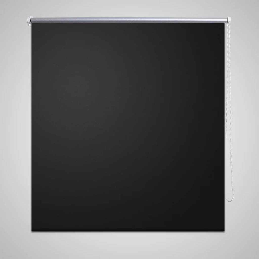 Jaluzea opacă rulabilă, 120 x 175 cm, negru