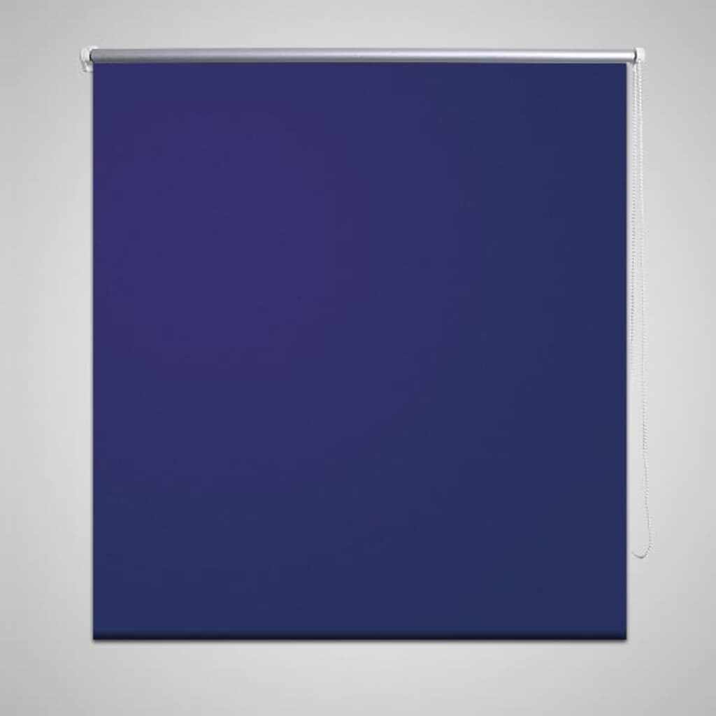 Jaluzea rulabilă opacă, 140 x 175 cm, bleumarin