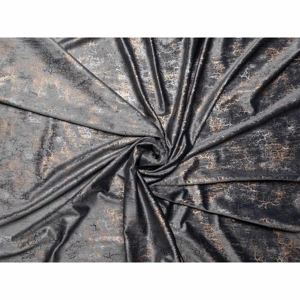 Draperie gri antracit 140x260 cm Lhasa – Mendola Fabrics