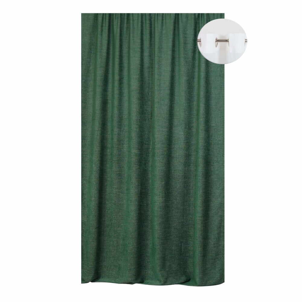 Draperie verde 140x260 cm Brooke – Mendola Fabrics