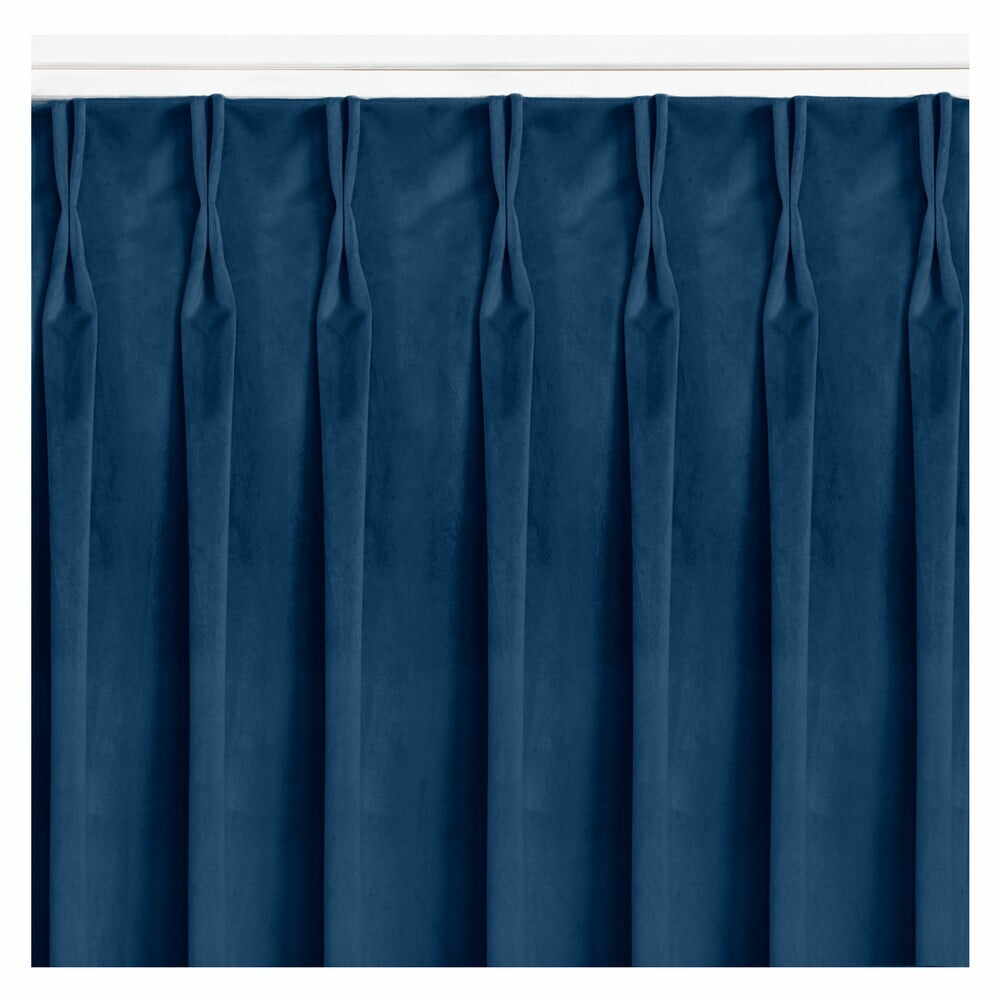 Draperie albastru-închis 200x245 cm Vila – Homede
