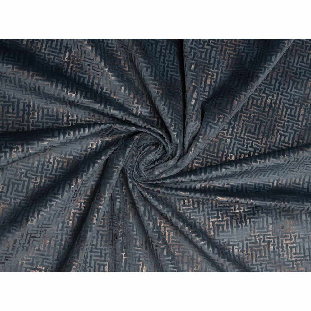 Draperie gri antracit 140x260 cm Terra – Mendola Fabrics