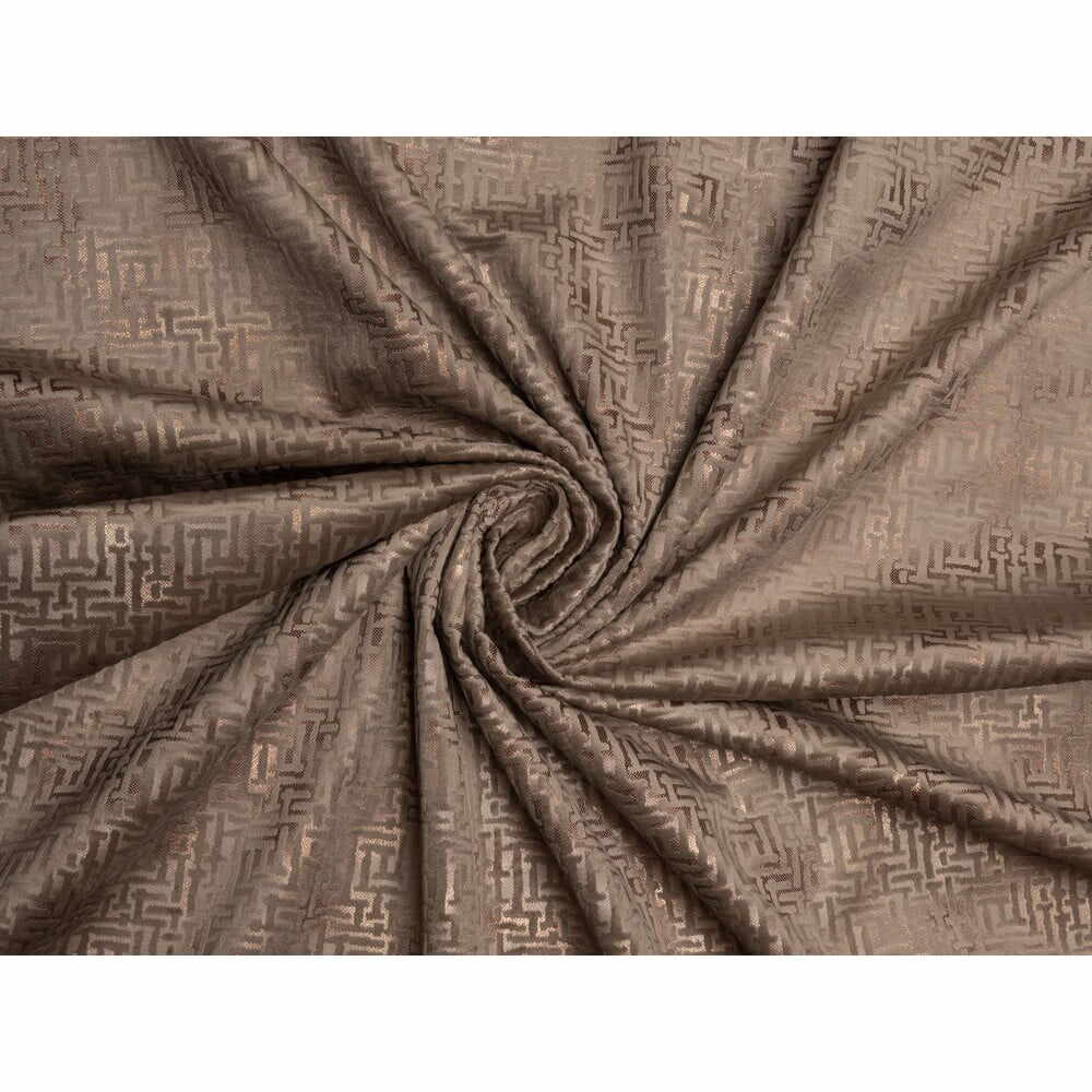 Draperie maro 140x260 cm Terra – Mendola Fabrics